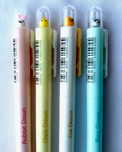 Gel Pen Peek-A-Boo Animal (Sold Individually)
