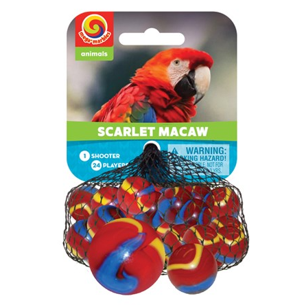 Marbles Scarlet Macaw