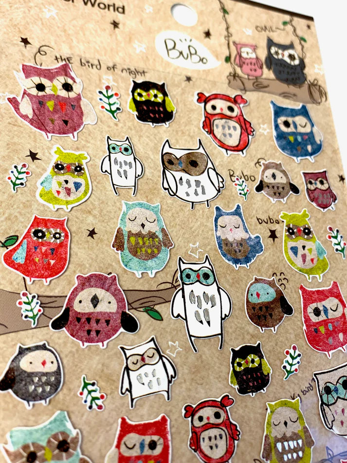 Stickers Bubo Owl