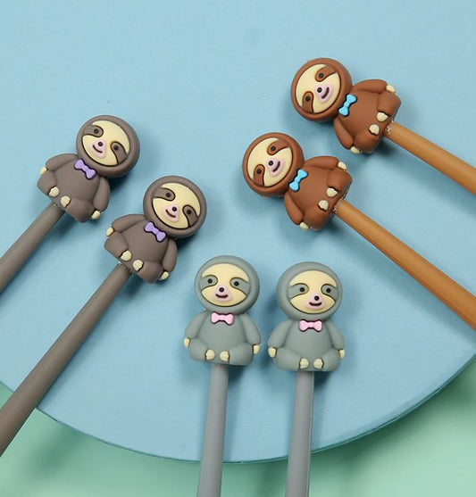 Gel Pen Sloth Wiggle (Sold Individually)