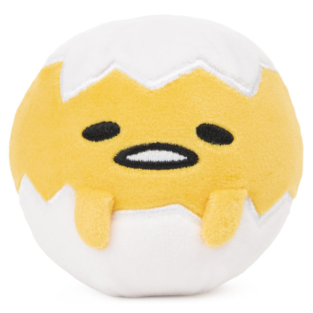 Plush Sanrio Gudetama Round 3.5" (Sold Individually)