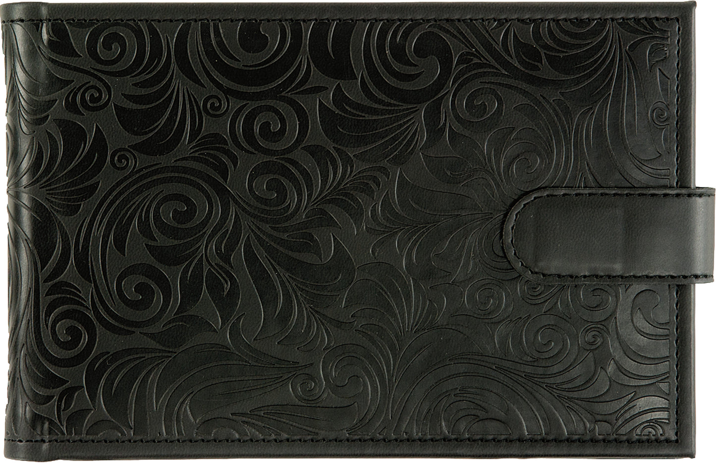 Photo Album Embossed Black