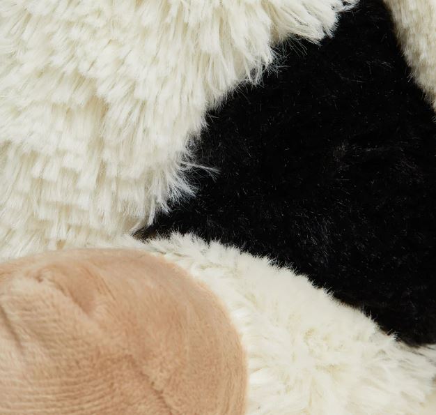Warmies Cow Sitting Black & White