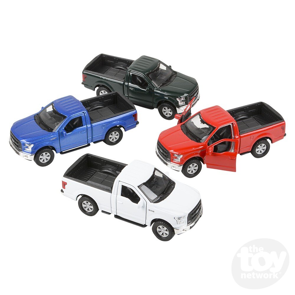 Diecast Pullback - Ford Pickup Truck - F-150 - 4.75" - Sold Individually