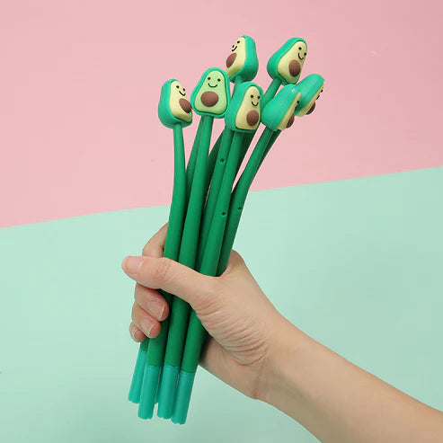 Gel Pen Avocado Wiggle Buddy (Sold Individually)