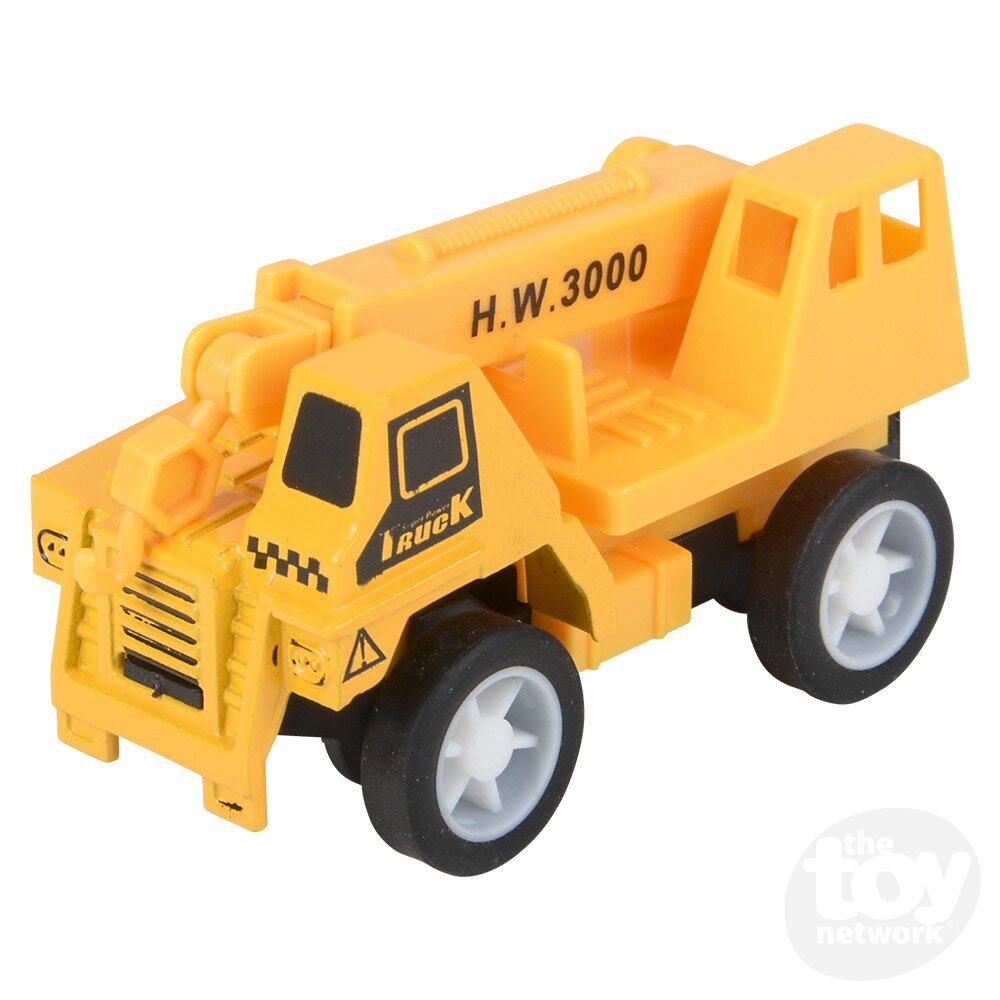 Diecast Pullback - Mini - Construction Vehicles - 2.5" - Sold Individually