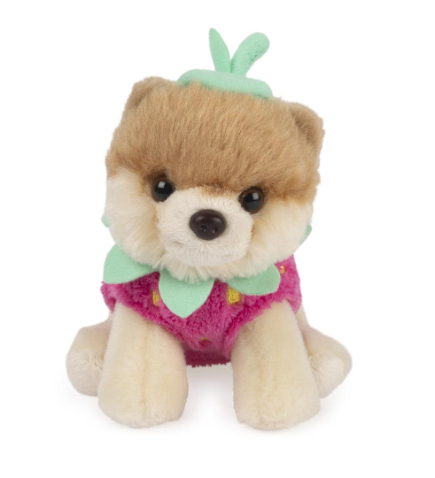 Plush Boo Itty Bitty Strawberry 5"
