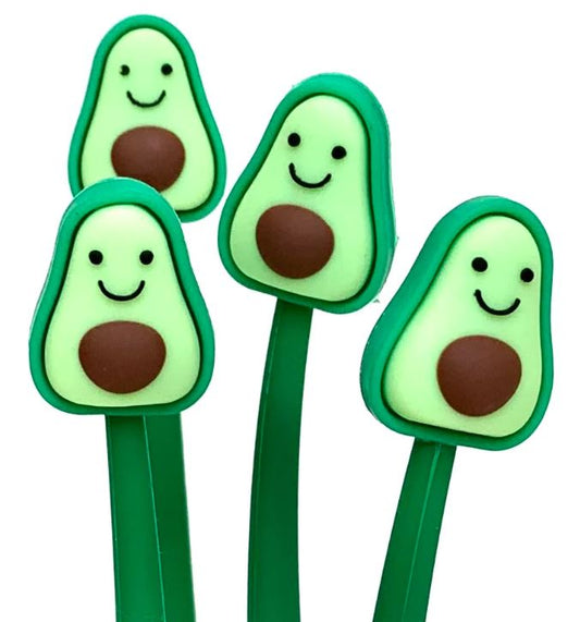 Gel Pen Avocado Wiggle Buddy (Sold Individually)