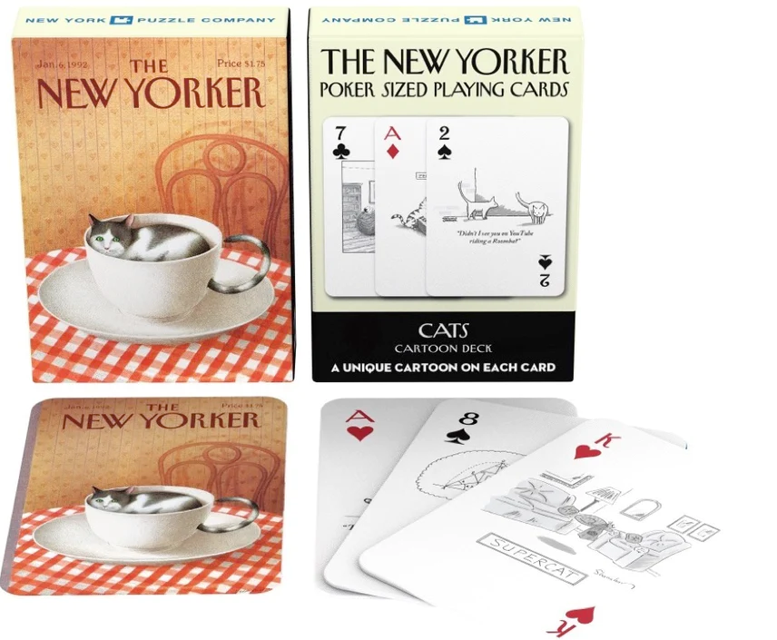 Playing Cards New Yorker Cat Cartoons