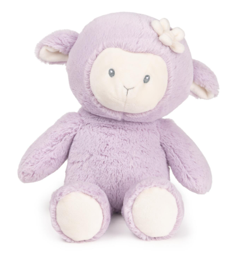 Plush Sustainable Lamb "Lilac" Light Purple 13"