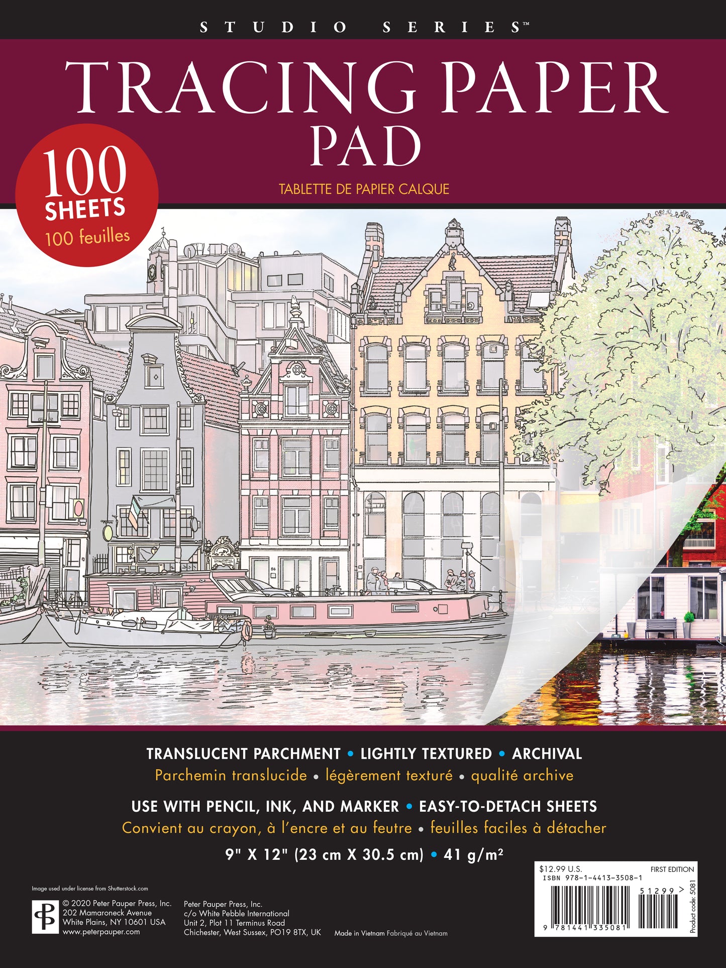 Art Center Pad Tracing Paper 100 Sheets