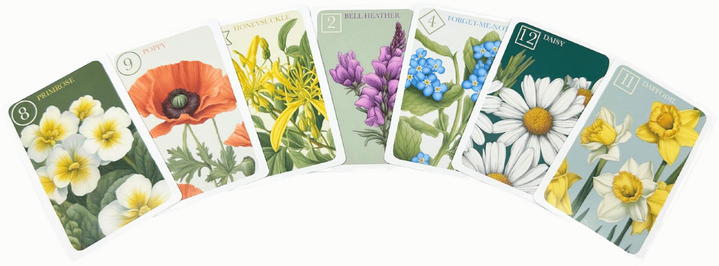 Card Game Wild Flower Sevens