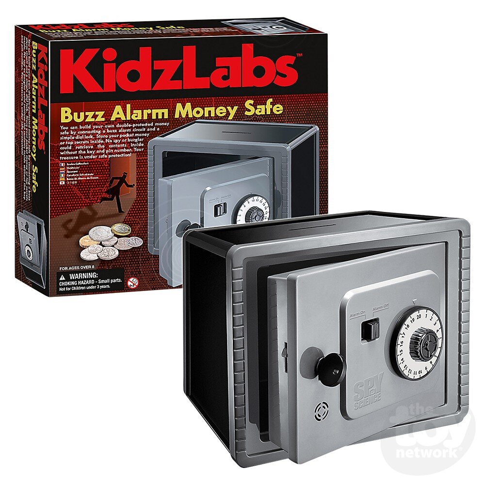 4M KidzLabs Kit Buzz Alarm Money Safe