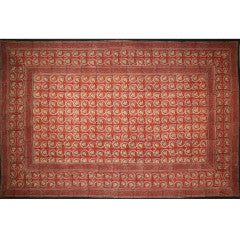 Tapestry Full Size Dabu Vine Red