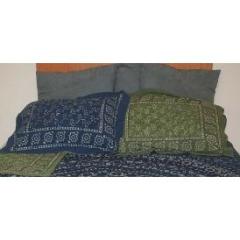 Pillow Sham Dabu Floral Circle