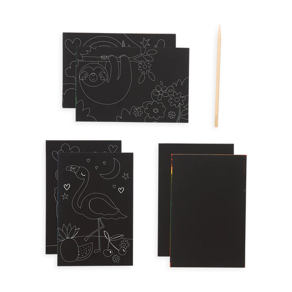 Scratch & Scribble Mini Art Kit Funtastic Friends