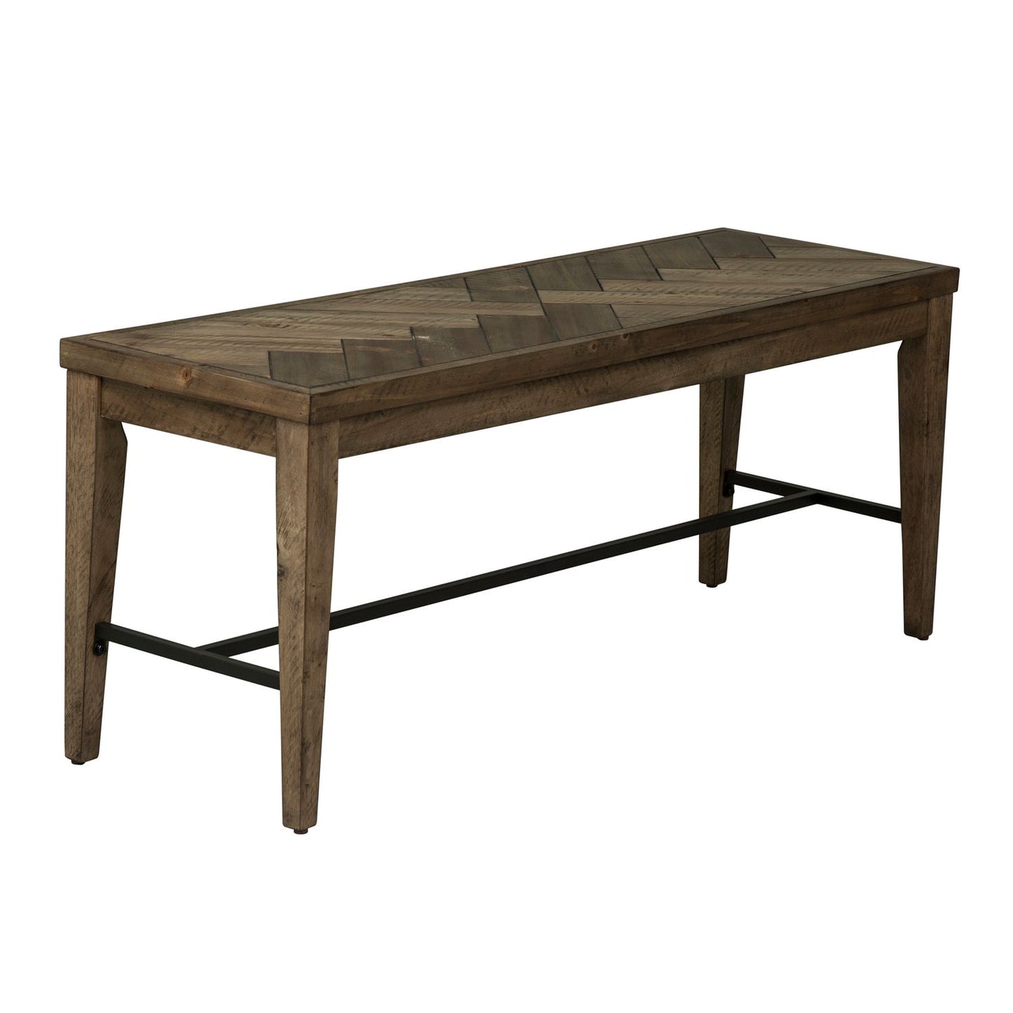 Horizons Rustic Caramel Dining Bench Limited Availability