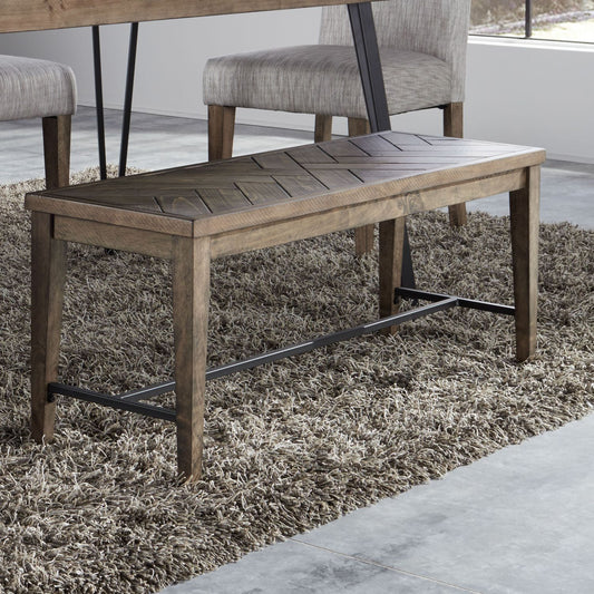 Horizons Rustic Caramel Dining Bench Limited Availability