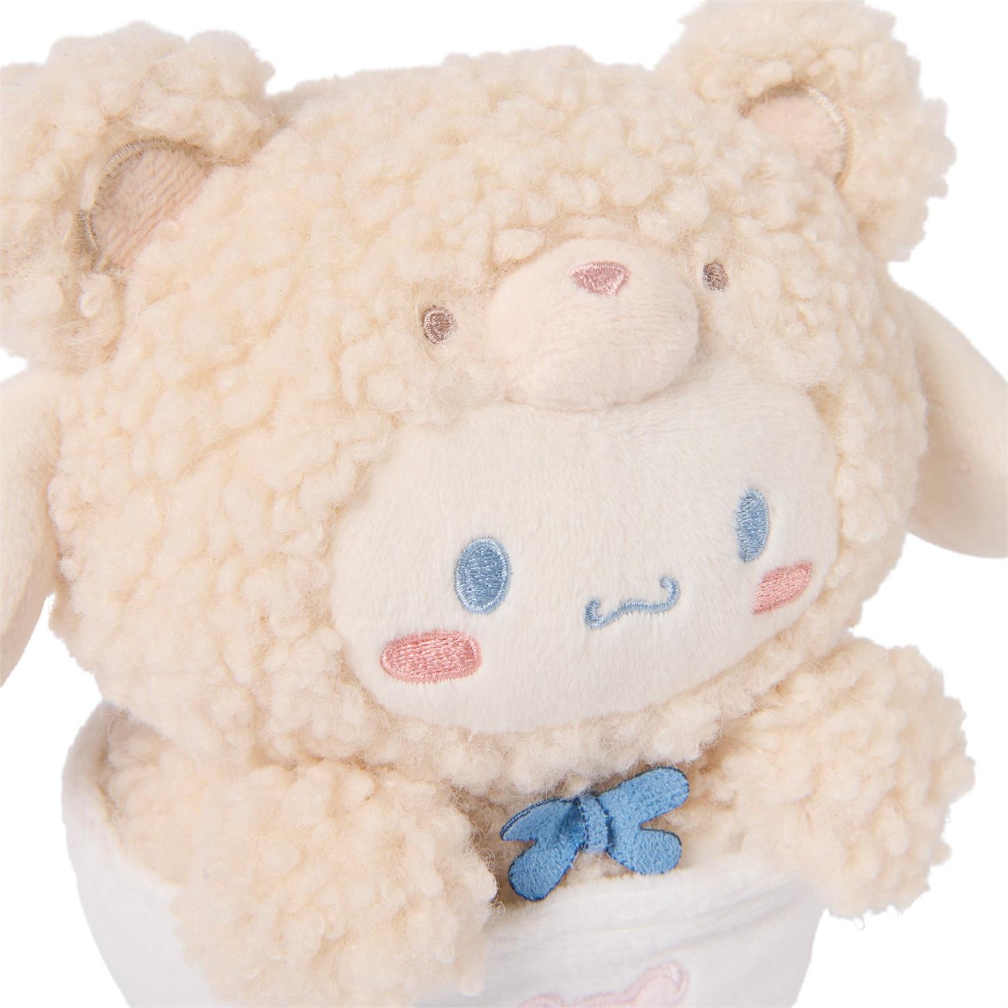Plush Sanrio Hello Kitty Cinnamoroll Café Latte Bear Plush, 6"