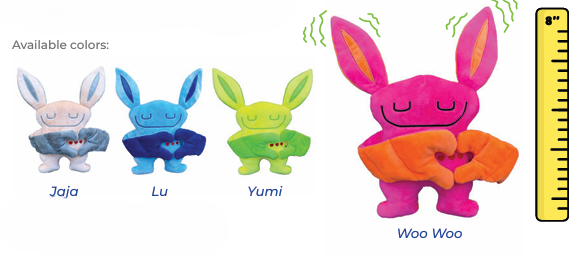 Bumpas Bumpaloo™ Handheld Yumi 8"