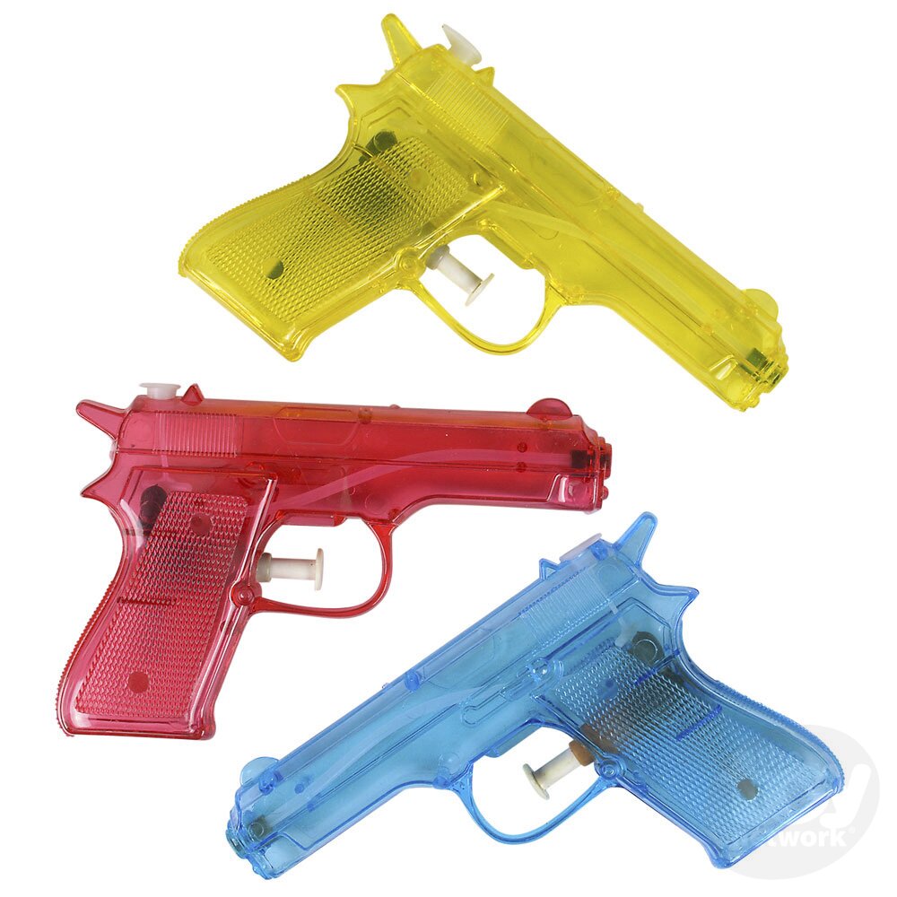 Water Blaster Squirt Gun 6" - Sold Individually