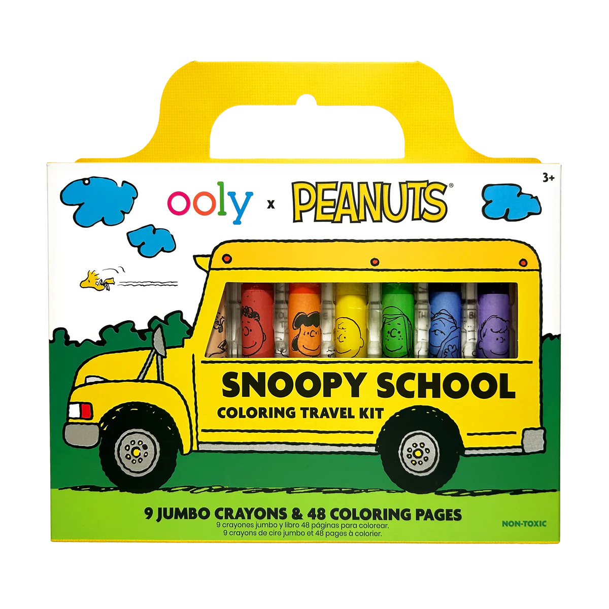 Ooly x Peanuts Snoopy School Coloring Travel Kit