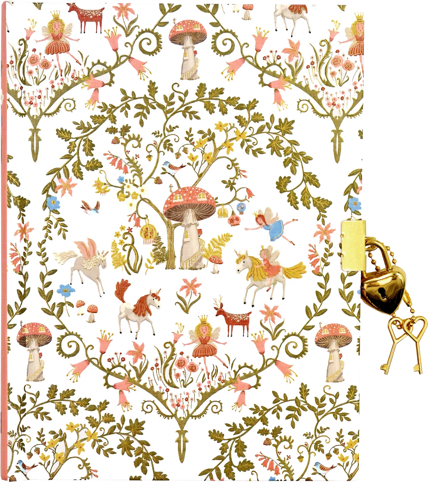 Locking Journal Enchanted Forest