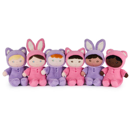 Plush Baby Doll Sustainable - Made With 100% Recycled Material (Sold Individually) Small 7"