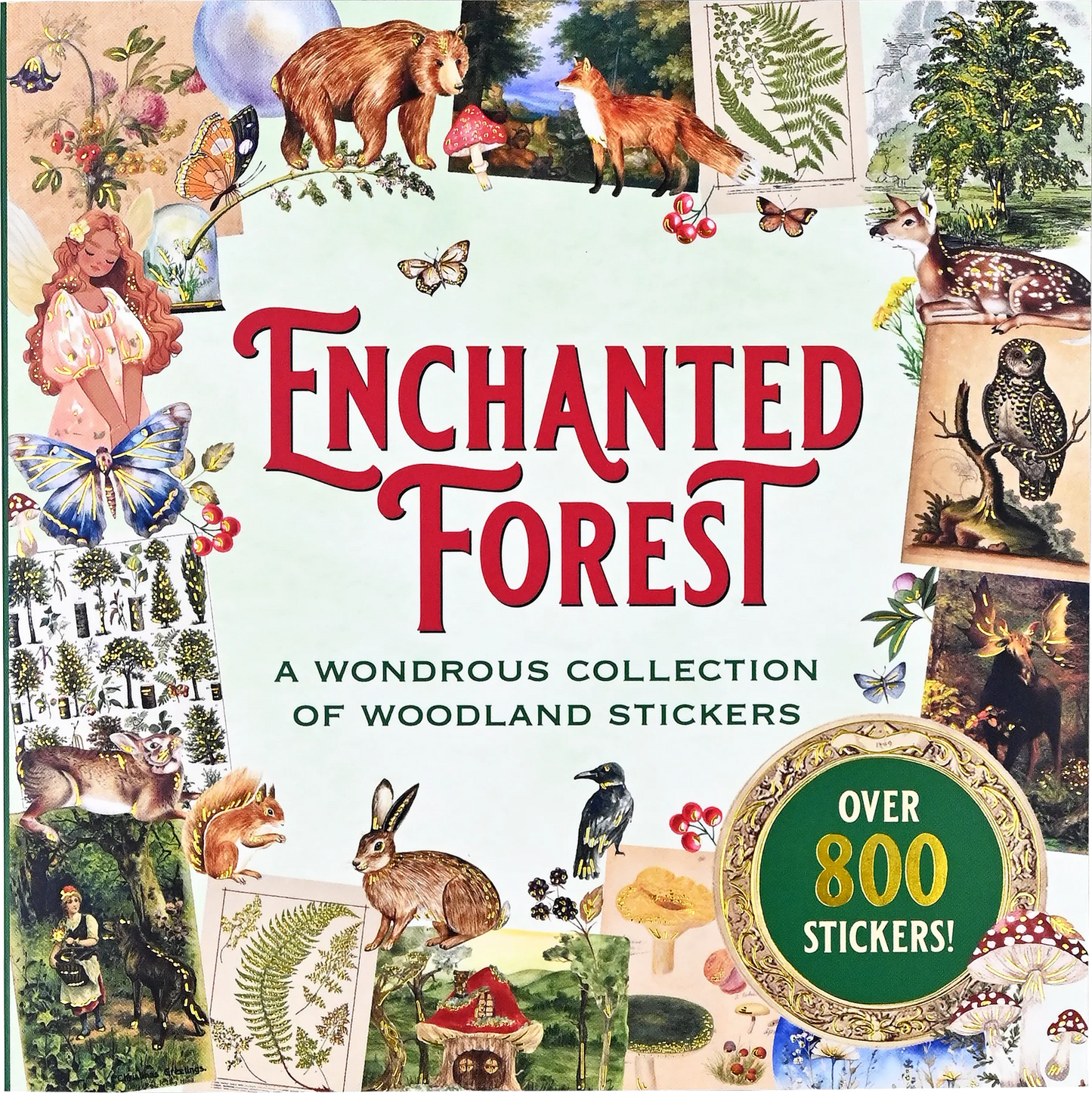 Sticker Book Enchanted Forest