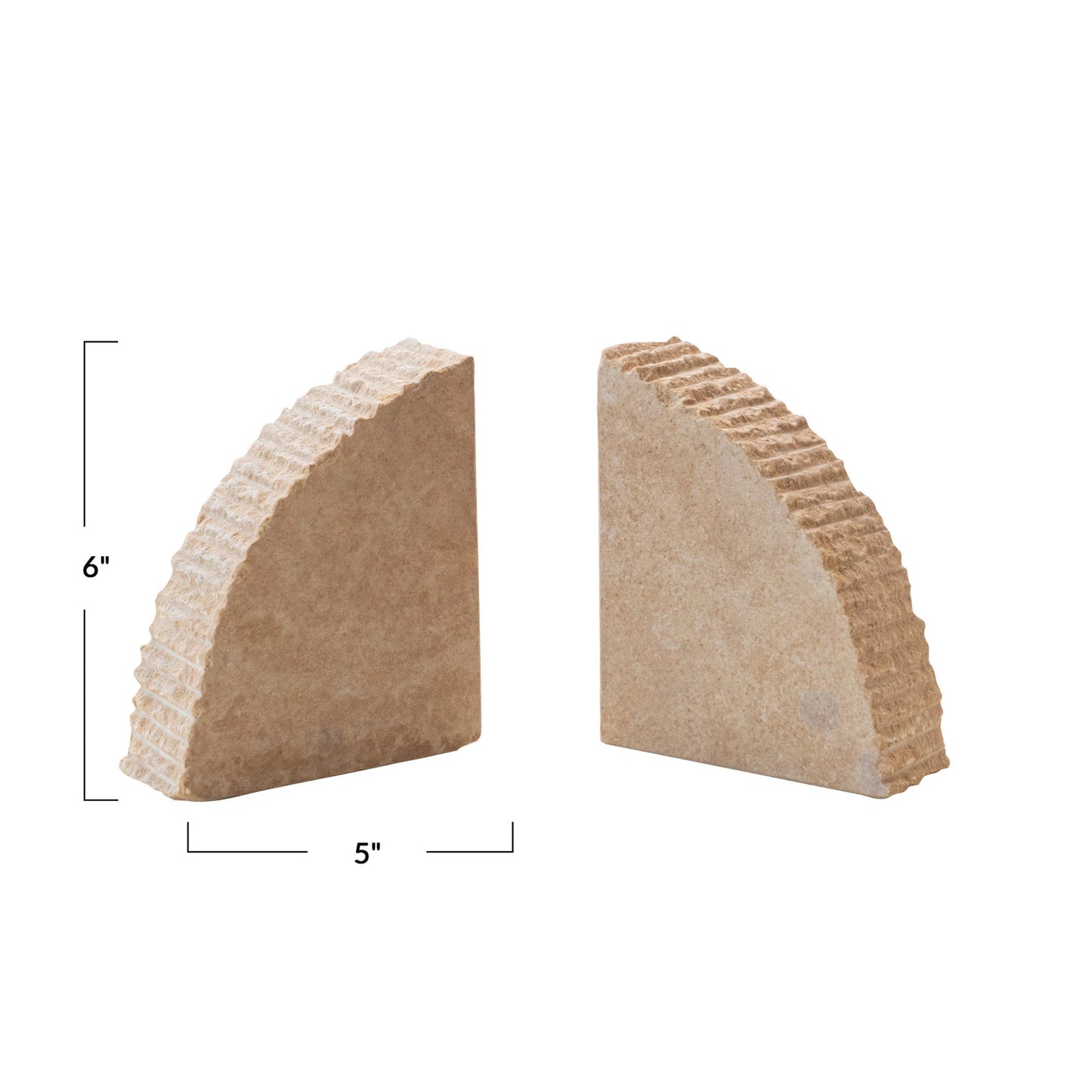 Bookends Sandstone Arch 6"h (Sold as Pair)