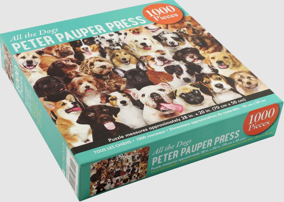 Puzzle 1000 Piece All The Dogs