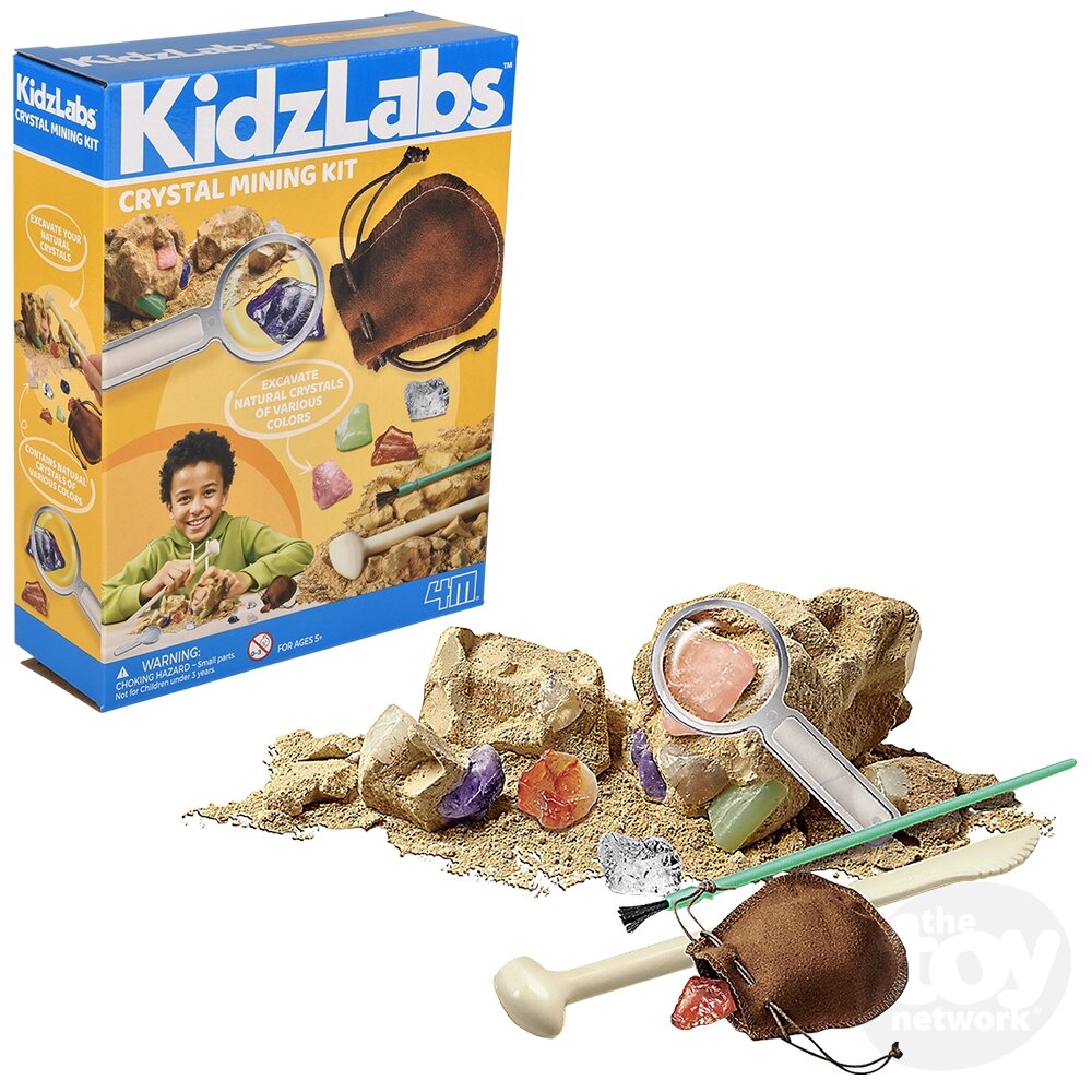 4M Kidzlabs Crystal Mining