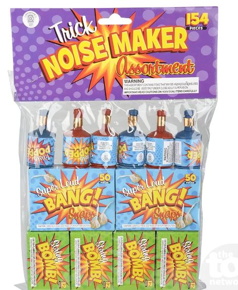 Noise Maker Snap Popper & String Mix Pack