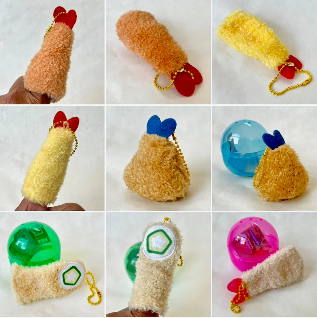 Gashapon Capsule For All Ages Tempura Finger Puppet (Sold As An Individual Capsule)