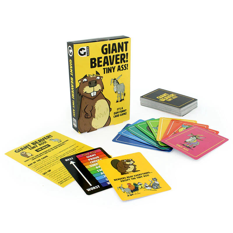 Card Game Giant Beaver! Tiny Ass!