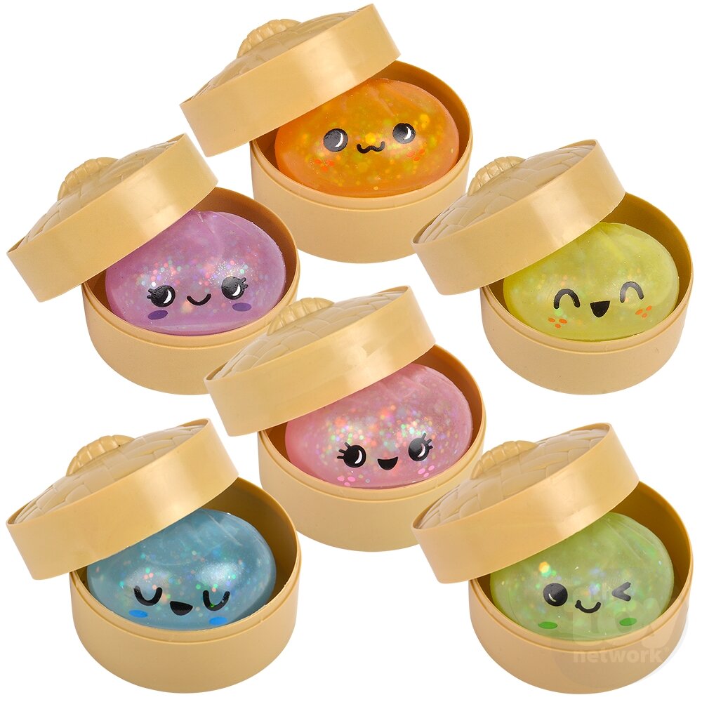 Dumplings Blind Box Squeezy Jelly 2" (Sold Individually)
