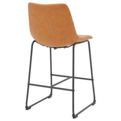 Vesta Counter Stool Faux Leather
