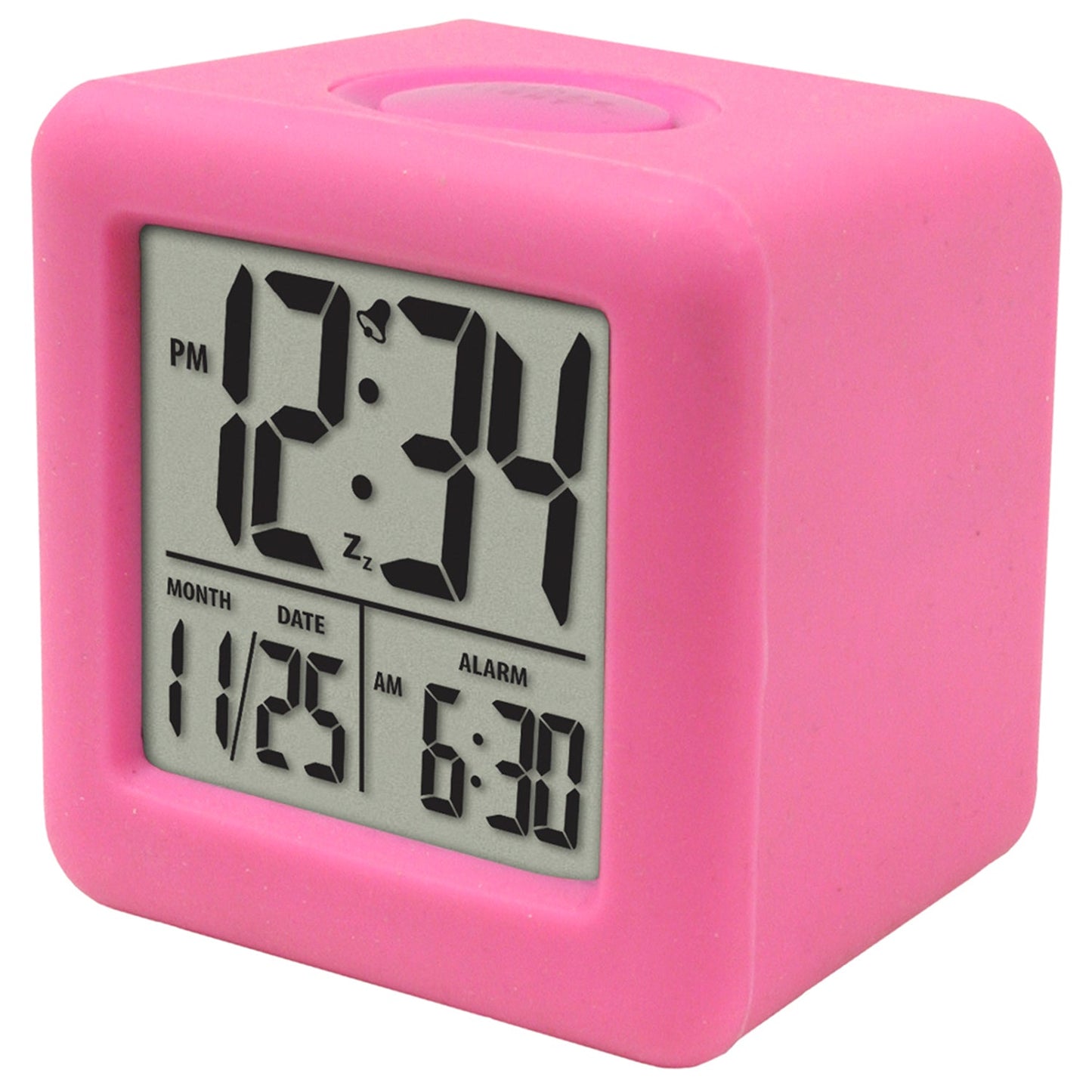 Alarm Clock Soft Cube LCD