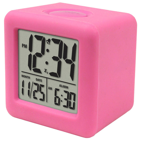 Alarm Clock Soft Cube LCD