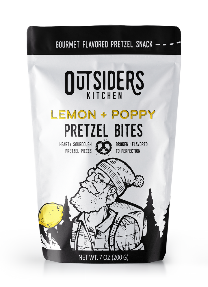Pretzel Bites Lemon & Poppy