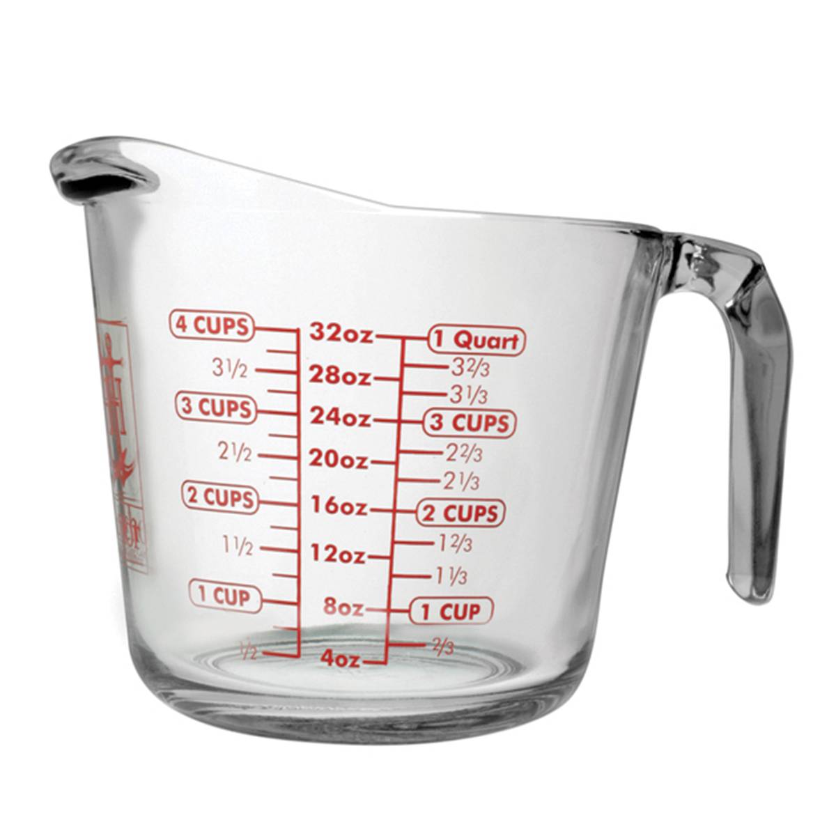 Measuring Cup - Glass 4 Cup
