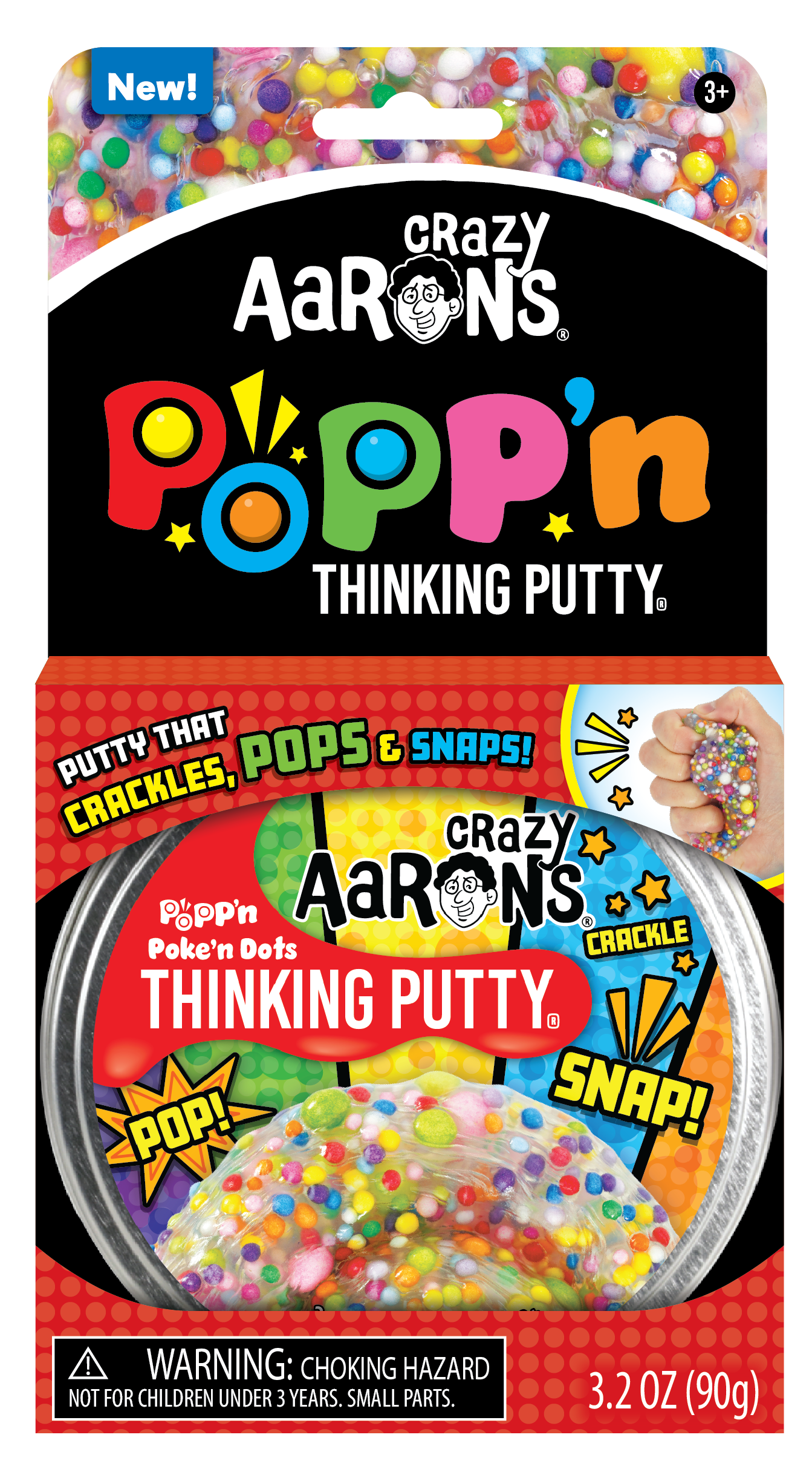Crazy Aaron's Thinking Putty 4in Tin