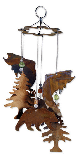 Wind Chime - Catch of the Day 12"Garden Chime - Cabin
