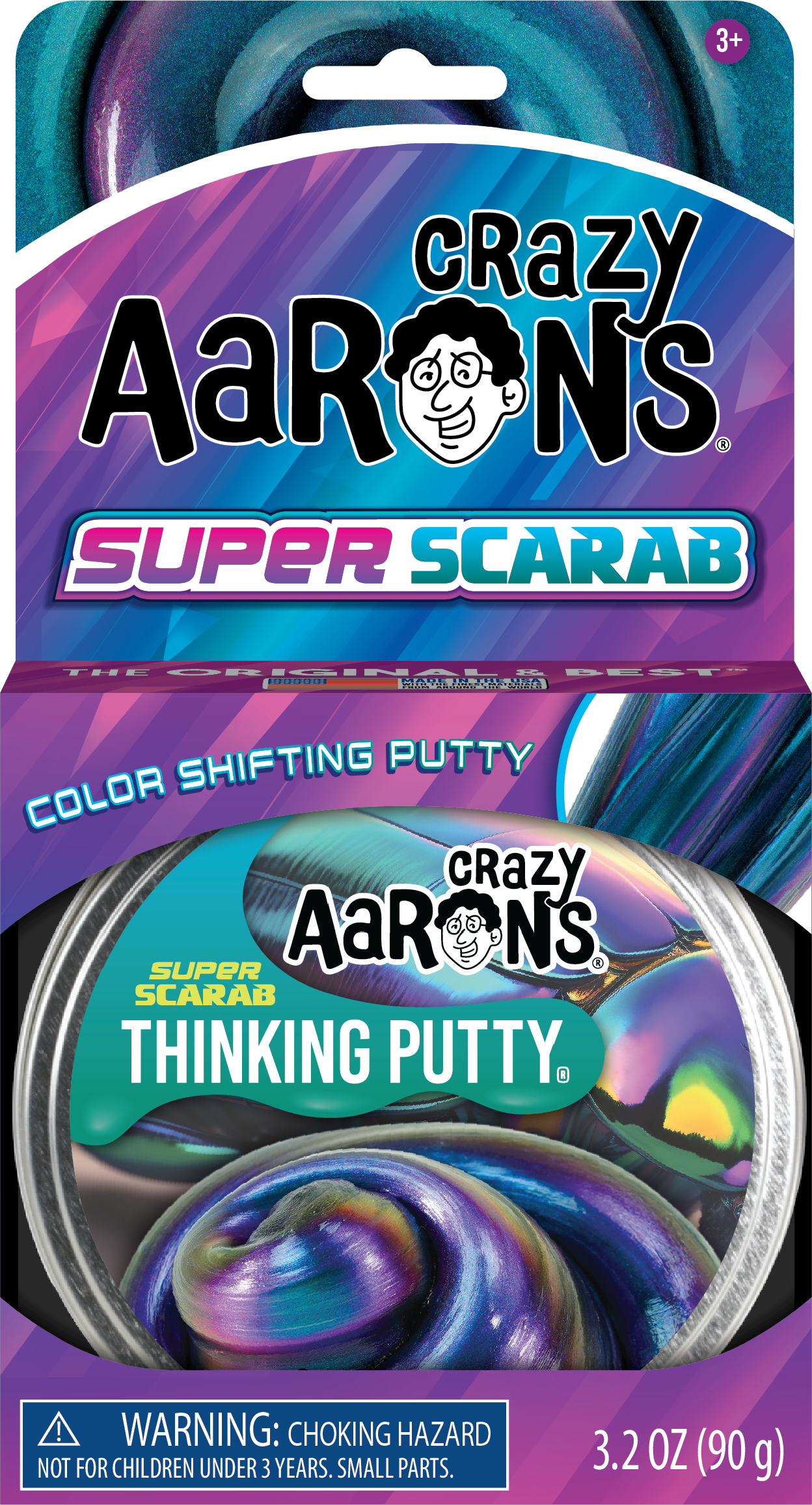Crazy Aaron's Thinking Putty 4in Tin