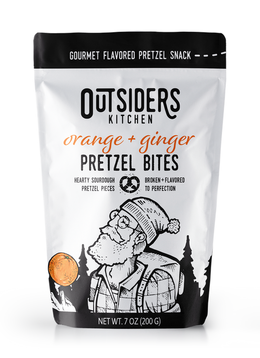 Pretzel Bites Orange + Ginger