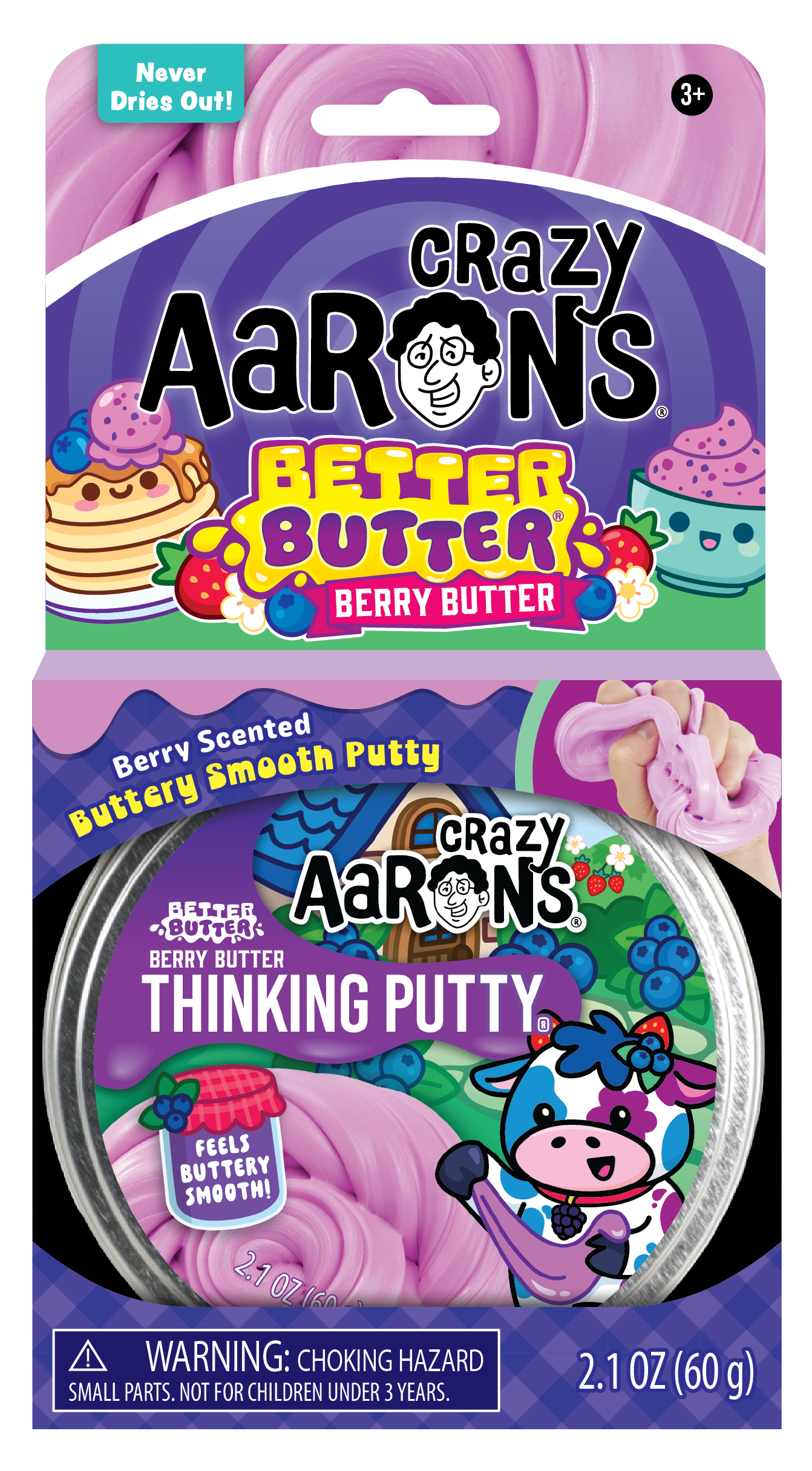 Crazy Aaron's Thinking Putty 4in Tin