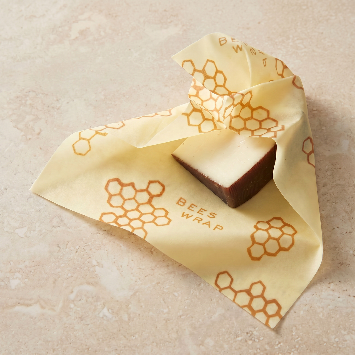 Single Food Wrap (Medium) - Honeycomb Print
