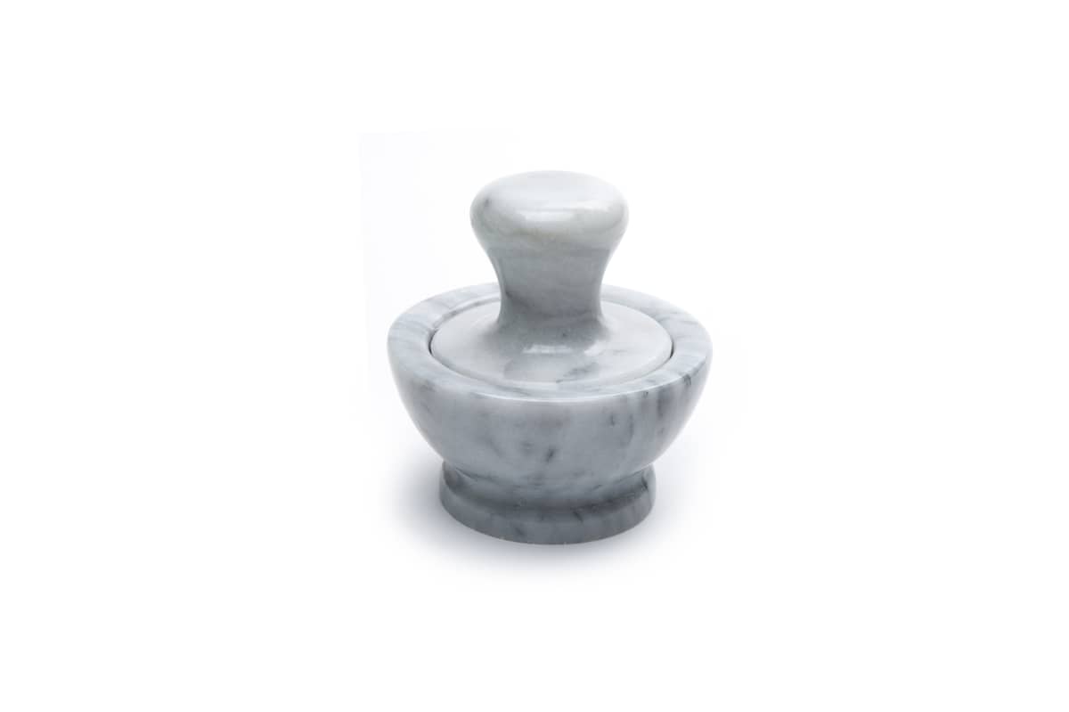 Mortar & Pestle Herb Crusher Marble 4in x 4in