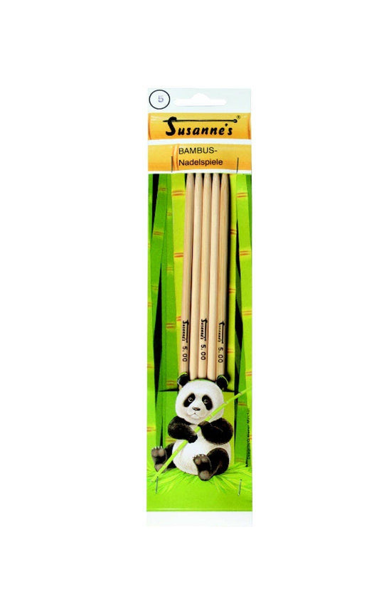 Bamboo Socks Knitting Needles 4.5mm Pack of 5