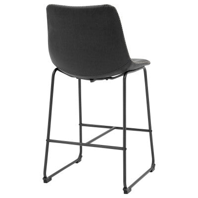 Vesta Counter Stool Faux Leather